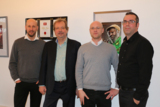 v.l.n.r. Sascha Lafeld, Prof. Jens Michow, Lasse Ernst, Stefan Lohmann Live Entertainment Experte