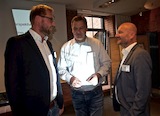 Dr. Ing. Robert Kaden, Prof. Dr. Tobias Teich und Sven Axt von map topomatik beim BIM Praxisdialog